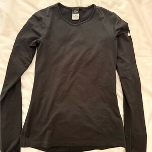 Nike Pro Women's Classic Black Long Sleeve Tee
